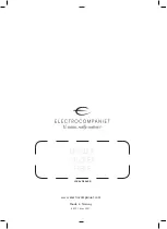 Предварительный просмотр 8 страницы ELECTROCOMPANIET EC Living Floor stand Installation Manual