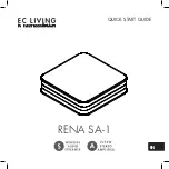 Preview for 1 page of ELECTROCOMPANIET EC Living RENA SA-1 Quick Start Manual