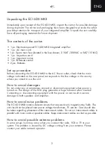 Preview for 3 page of ELECTROCOMPANIET ECI 6 MKII Owner'S Manual