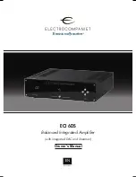 Предварительный просмотр 1 страницы ELECTROCOMPANIET ECI 6DS Owner'S Manual