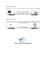 Preview for 2 page of ELECTROCOMPANIET PI-2 Owner'S Manual