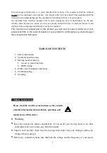 Preview for 2 page of Electroconcept M WASH 520P Instruction Manual