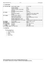 Preview for 3 page of ElectroCraft SCA-B4-70-10 Manual