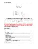 Предварительный просмотр 1 страницы ElectroFlip iConserve User Manual