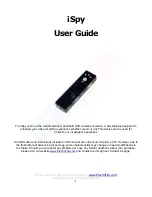 Предварительный просмотр 1 страницы ElectroFlip ISPY User Manual