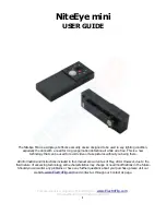 Preview for 1 page of ElectroFlip NiteEye Mini User Manual