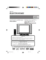 Preview for 1 page of Electrohome 20EV701 User Manual