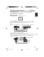 Preview for 47 page of Electrohome 20EV701 User Manual