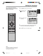 Предварительный просмотр 17 страницы Electrohome 42E900A User Manual