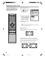 Предварительный просмотр 24 страницы Electrohome 42E900A User Manual