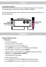 Preview for 9 page of Electrohome Debut EAKAR101 Instruction Manual