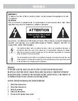 Preview for 2 page of Electrohome EAAC200 User Manual