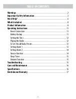 Preview for 7 page of Electrohome EAAC200 User Manual