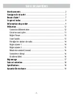 Preview for 29 page of Electrohome EAAC200 User Manual