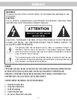 Preview for 3 page of Electrohome EAAC302 User Manual