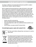 Preview for 6 page of Electrohome EAAC302 User Manual