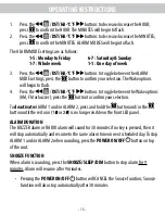 Preview for 15 page of Electrohome EAAC302 User Manual