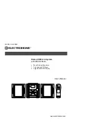 Electrohome ES859 User Manual preview