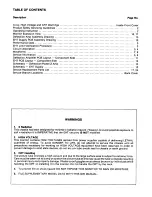 Preview for 2 page of Electrohome G05-802 Instruction And Service Manual