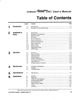 Preview for 1 page of Electrohome Marquee Ultra Series User Manual