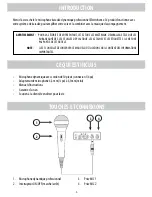 Preview for 7 page of Electrohome Professional Dynamic Karaoke Microphone Instruction Manual