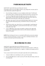 Preview for 8 page of Electrohome RR35 User Manual