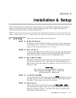 Preview for 4 page of Electrohome VistaGRAPHX 2500 User Manual