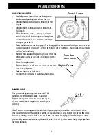 Preview for 7 page of Electrohome WELLINGTON Instruction Manual