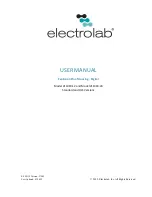 Electrolab 2110EX-12 User Manual preview