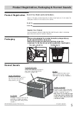 Предварительный просмотр 5 страницы Electrolux Home Products Frigidaire Use & Care Manual