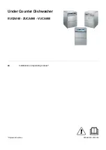 Electrolux Professional 502072 Installation And Operating Manual preview