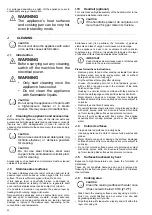 Preview for 32 page of Electrolux Professional 588000 Installation And Operating Manual