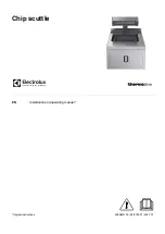 Предварительный просмотр 1 страницы Electrolux Professional 588094 Installation And Operating Manual