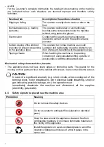 Предварительный просмотр 8 страницы Electrolux Professional 588094 Installation And Operating Manual