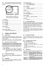 Предварительный просмотр 14 страницы Electrolux Professional 588094 Installation And Operating Manual