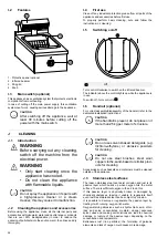 Предварительный просмотр 28 страницы Electrolux Professional 588094 Installation And Operating Manual