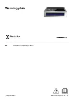 Electrolux Professional 588096 Installation And Operating Manual предпросмотр