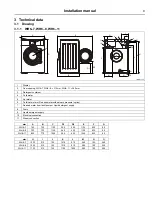 Предварительный просмотр 9 страницы Electrolux Professional Clarus Vibe WH6-11 Installation Manual