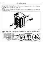 Предварительный просмотр 14 страницы Electrolux Professional Clarus Vibe WH6-11 Installation Manual