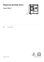 Preview for 1 page of Electrolux Professional Combi TOUCH 10 GN 1/1 User Manual