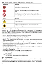 Preview for 8 page of Electrolux Professional Combi TOUCH 10 GN 1/1 User Manual