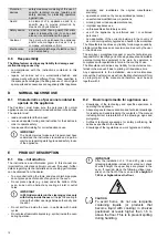 Preview for 12 page of Electrolux Professional Combi TOUCH 10 GN 1/1 User Manual