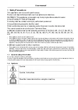 Preview for 5 page of Electrolux Professional DC6-10HP User Manual