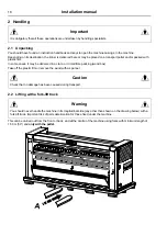 Предварительный просмотр 18 страницы Electrolux Professional IC6 48 FFS Series Installation Manual