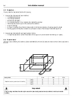 Предварительный просмотр 62 страницы Electrolux Professional IC6 48 FFS Series Installation Manual