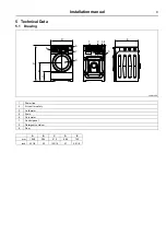 Предварительный просмотр 9 страницы Electrolux Professional myPRO XL W1100P Installation Manual