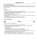 Preview for 23 page of Electrolux Professional myPRO XL W1100P Installation Manual