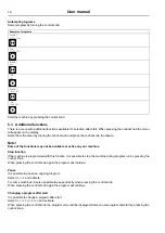 Preview for 12 page of Electrolux Professional QuickDry QDC N1130 Series User Manual