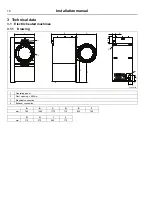 Preview for 10 page of Electrolux Professional TD6-20 Installation Manual