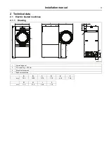 Preview for 9 page of Electrolux Professional TD6-20LAC Installation Manual